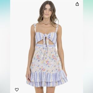 NWT Maaji Backyard Spell Cutout Cover-Up Dress size M